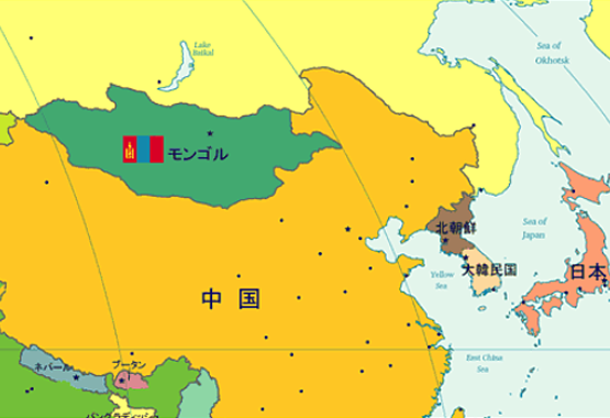 モンゴル地図